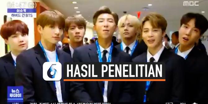 VIDEO: Harvard Business School Analisis Kesuksesan BTS