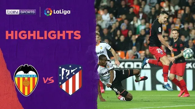 Berita Video Highlights La Liga, Atletico Madrid Ditahan Imbang Valencia 2-2
