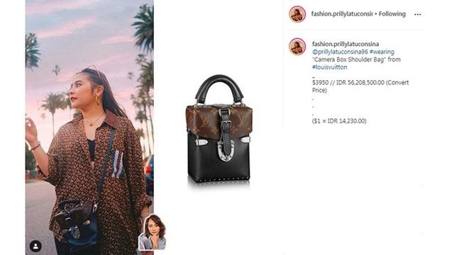 7 Koleksi Sling Bag Mewah Prilly Latuconsina, Ditaksir Capai Ratusan Juta