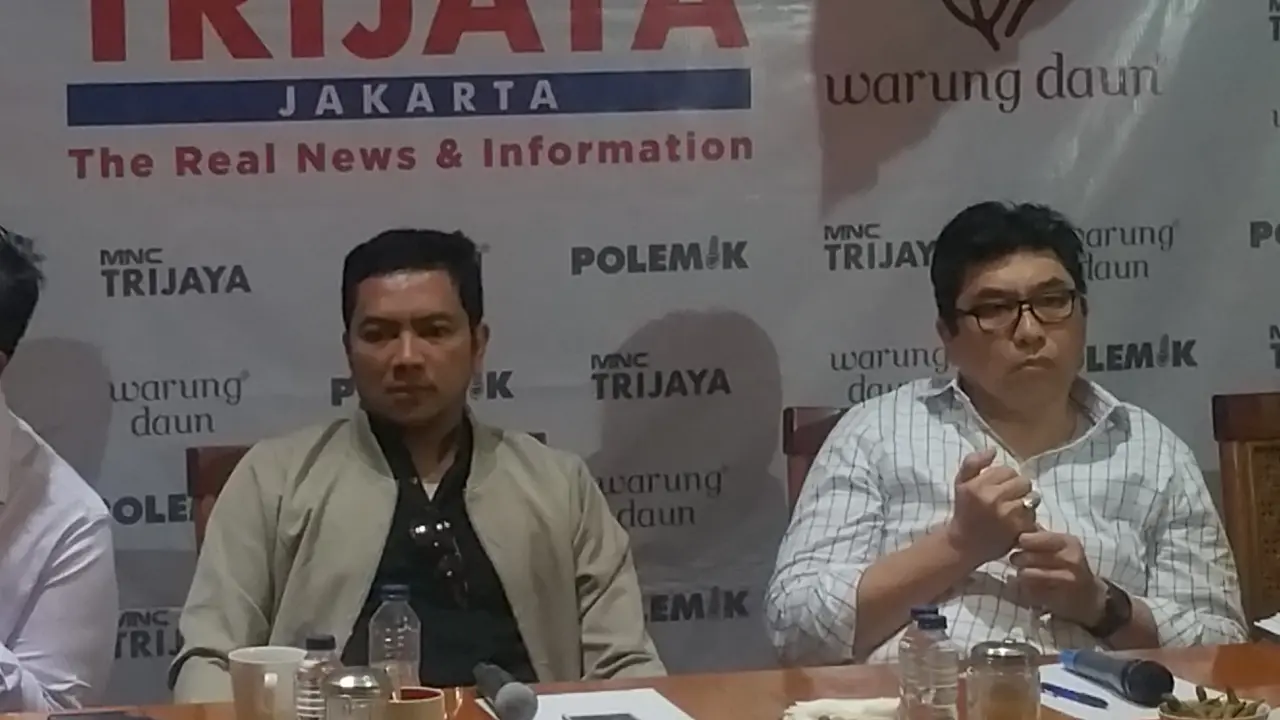Komisioner KPI, Agung Suprio (kiri). (Liputan6.com/Nanda Perdana Putra)