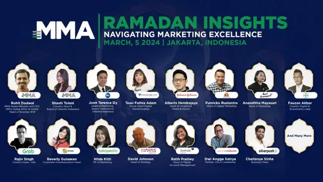 MMA Global Indonesia akan menggelar Ramadan Insights 2024.
