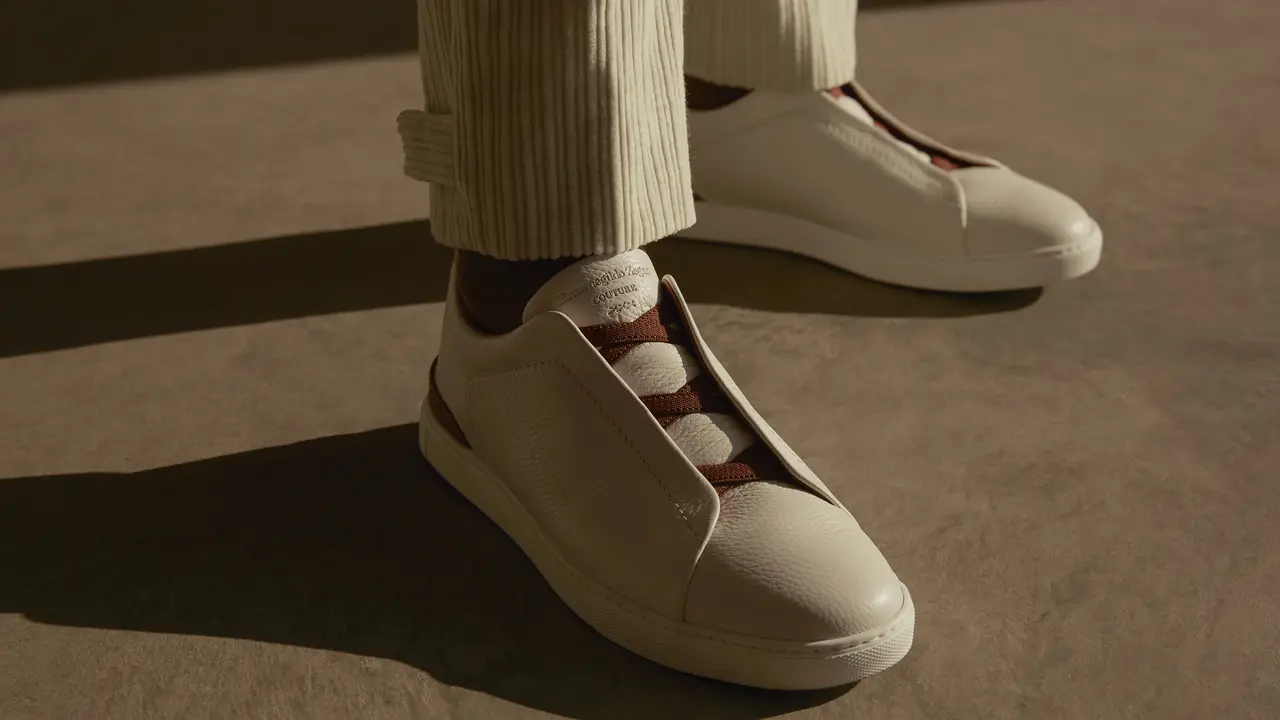 Triple Stitch Sneaker, Sepatu Ikonik Zegna yang Hadir dengan Konsep Ramah Lingkungan