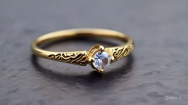 1. 6 Model Favorit Cincin Emas Islami 1 Gram, Cek Update Harga Juni 2025 di Sini!