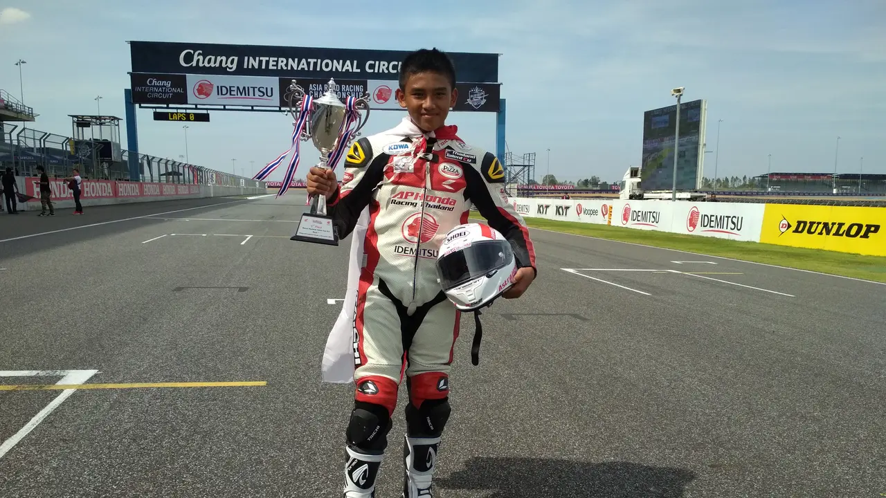Mario Suryo Aji, Astra Honda Racing School, Thailand Talent Cup
