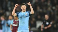 Bek Manchester City asal Inggris, John Stones. (AFP/Justin Tallis)