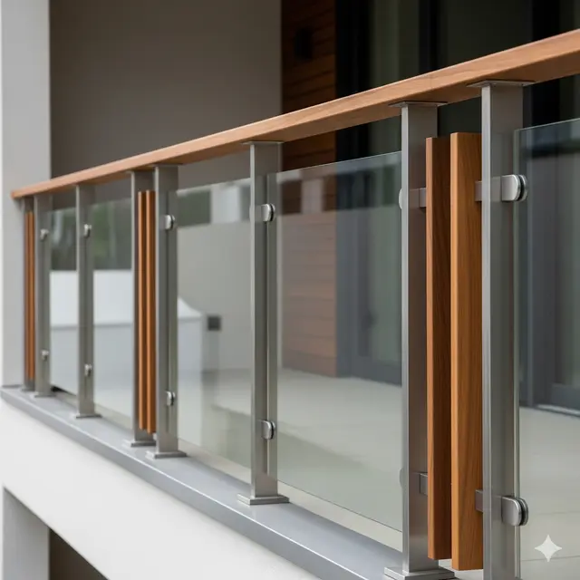 Railing Balkon Klasik Modern Terbaru (Foto: Gemini AI)