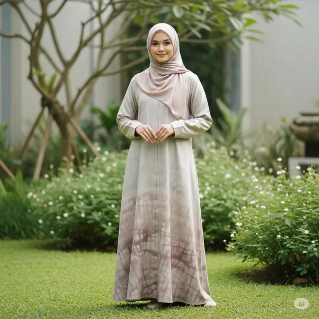 Abaya Arab Sustainable dan Eco-Friendly