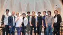 Dua band besar Tanah Air siap berbagi panggung sebelum bulan Ramadan. Kolaborasi keduanya akan di gelar di The Pallas, SCBD, Jakarta Selatan pada Rabu (24/5). (Adrian Putra/Bintang.com)