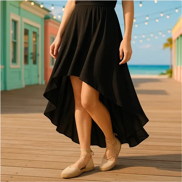 10 Ide Kombinasi Rok dan Alas Kaki yang Nyaman Dipakai, Padu Padan Stylish