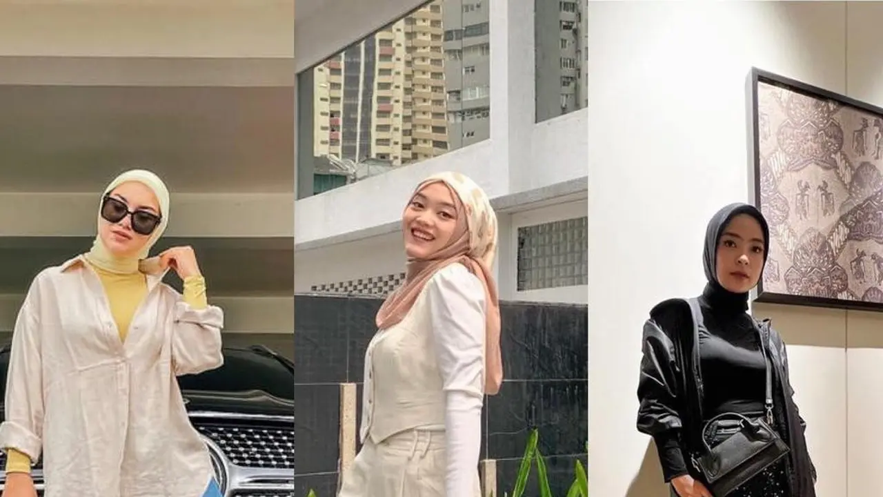 9 Ide Outfit Hijab Casual ala Cewek Kue, Cewek Mamba, dan Cewe Bumi dari Irish Bella hingga Putri Delina