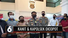 Tak profesional dalam penanganan kasus penganiayaan wanita pedagang sayur oleh preman pasar, hingga korban dijadikan tersangka, Kanit Resintel dan Kapolsek Percut Sei Tuan dicopot dari jabatannya.