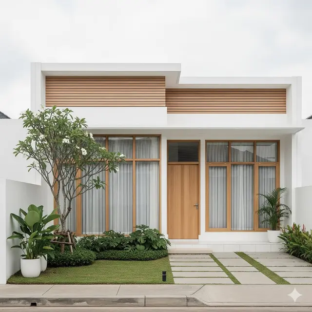 Konsep Rumah Tropis dengan Atap Miring