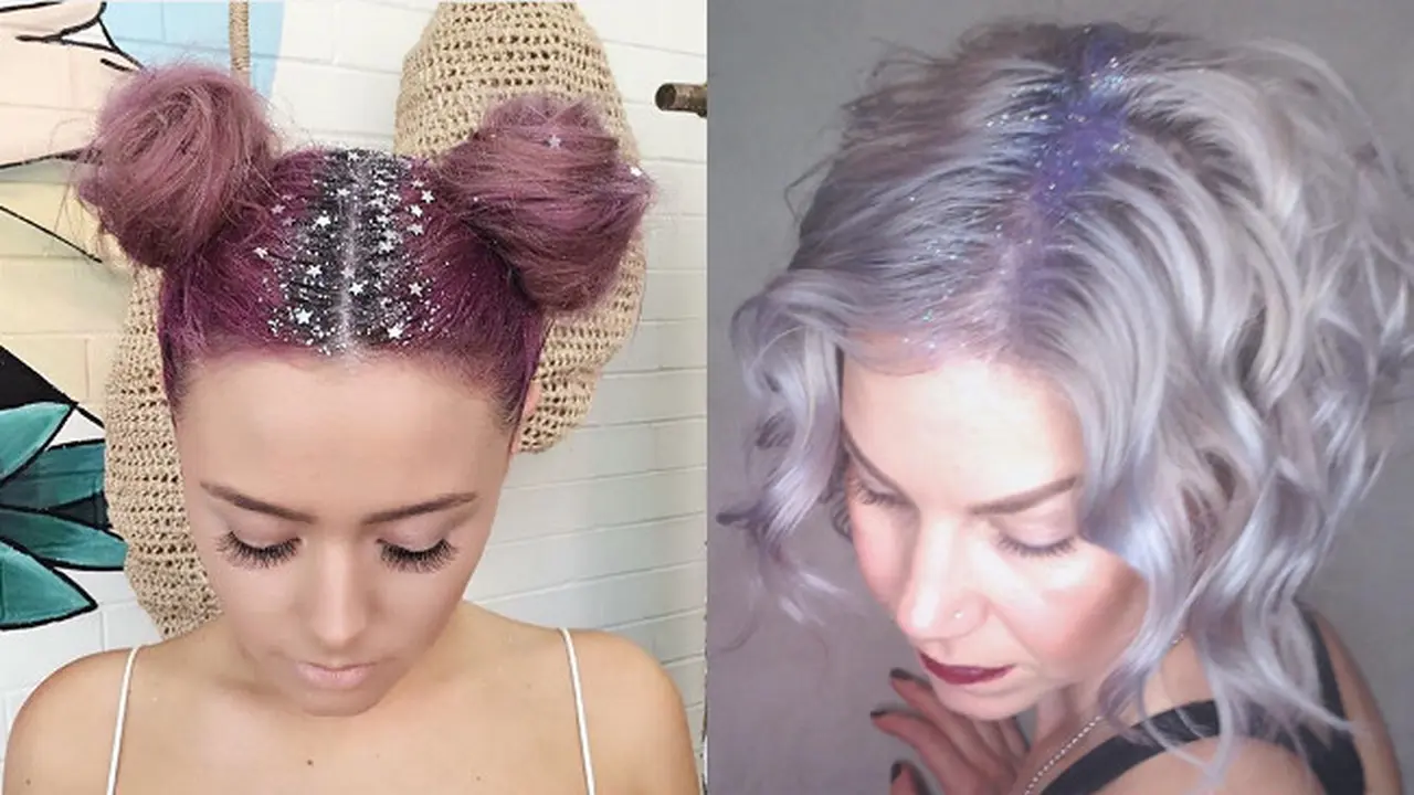 Tren Lain dari yang Lain: Glitter di Belahan Rambut