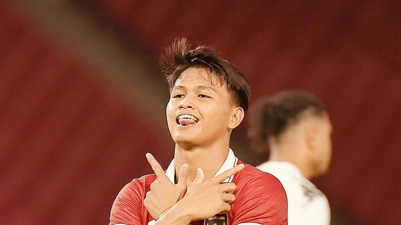 Potret Hokky Caraka Saat Berseragam Timnas, Penyerang Indonesia U-20