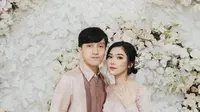 Isyana Sarasvati dan Rayhan Maditra. (instagram.com/thebridestory)