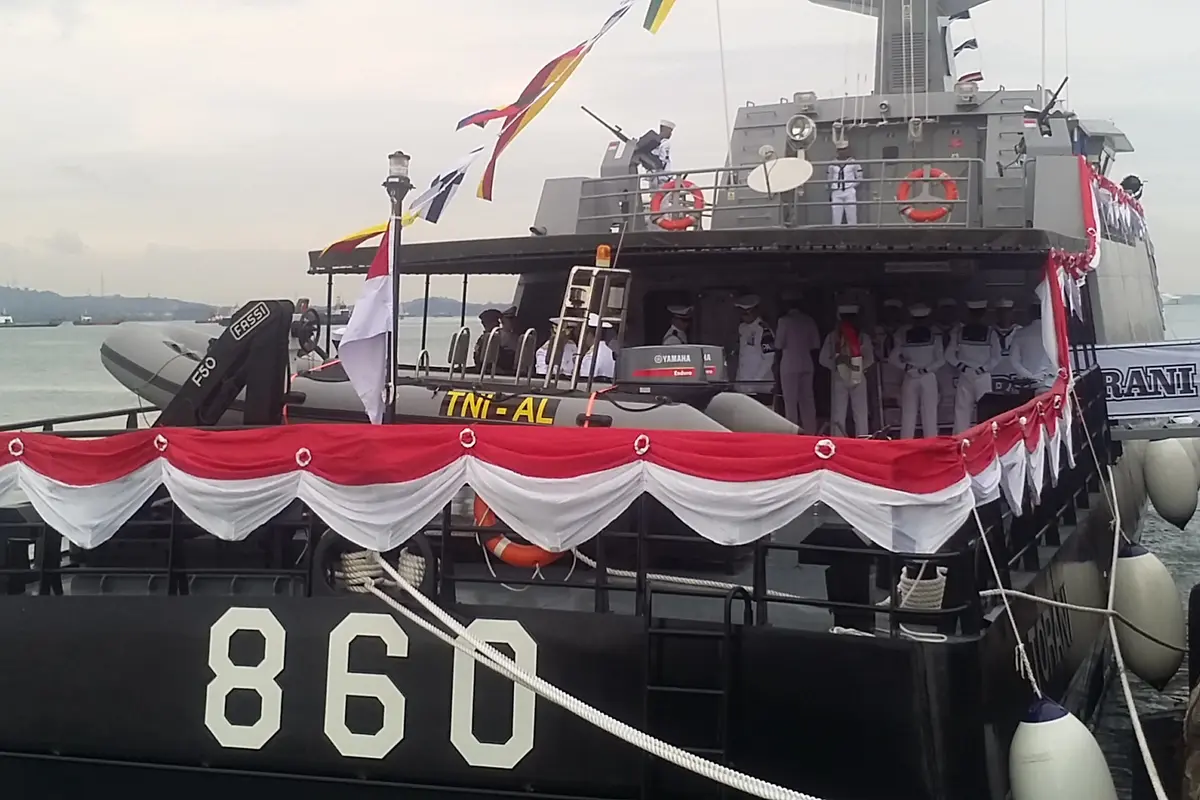 2 Kapal Pemburu Buatan Batam Bakal Jaga Selat Malaka