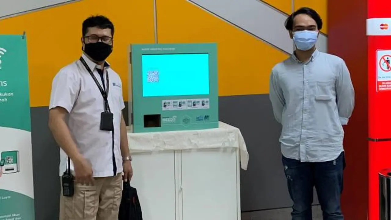 Vending Machine Masker. Dok: Needs Indonesia