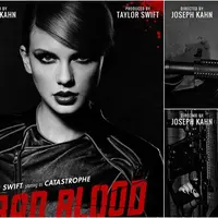Artis-artis yang muncul dalam video klip Bad Blood (via Twitter/Taylor Swift)