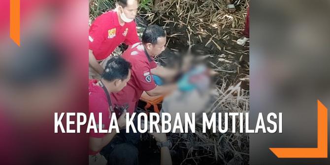 VIDEO: Detik-Detik Penemuan Kepala Korban Mutilasi dalam Koper
