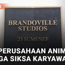 Kantor Perusahaan Animasi yang Diduga Karyawati Sepi