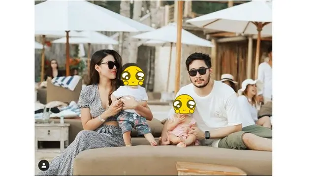 7 Potret Syahnaz Sadiqah dan Keluarga Kecil di Bali, Jadi Liburan Pertama