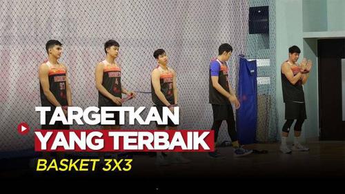 VIDEO: Persiapan Mepet, Pelatih dan Manager Timnas Basket 3x3 Putra Indonesia Targetkan Hasil yang Terbaik di SEA Games 2023