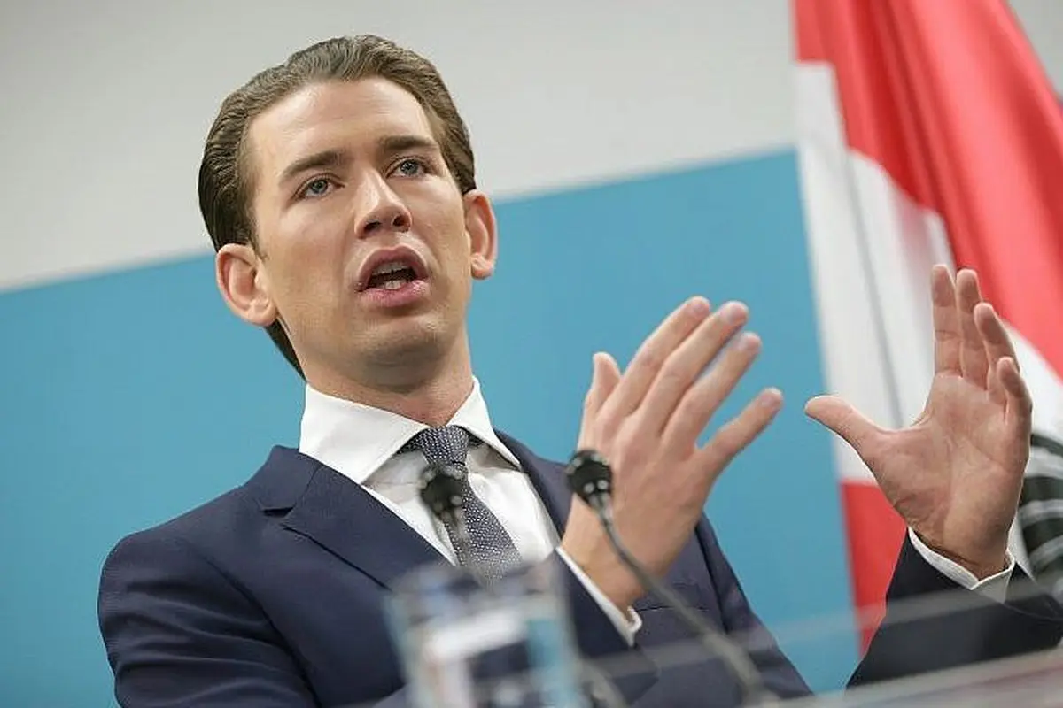 Kanselir Austria Sebastian Kruz (AFP/Georg Hochmuth)