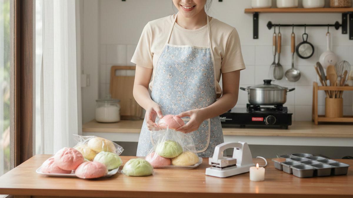 Cara Membuat Roti Kukus Tanpa Mixer Anti Gagal, Cocok buat Pemula