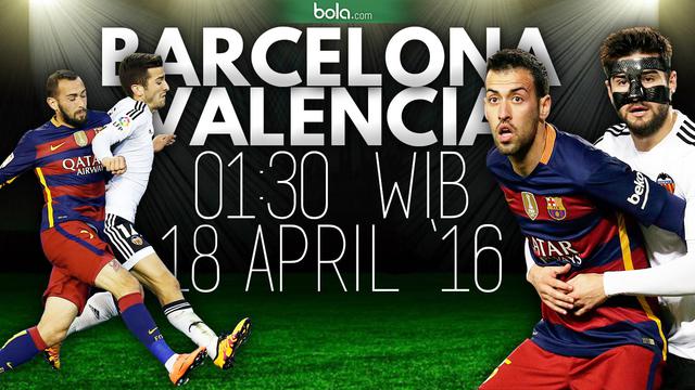 Barcelona vs Valencia (Bola.com/Samsul Hadi)