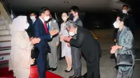 Jokowi dan Iriana Tiba di Tokyo Jepang Usai Kunjungan ke China