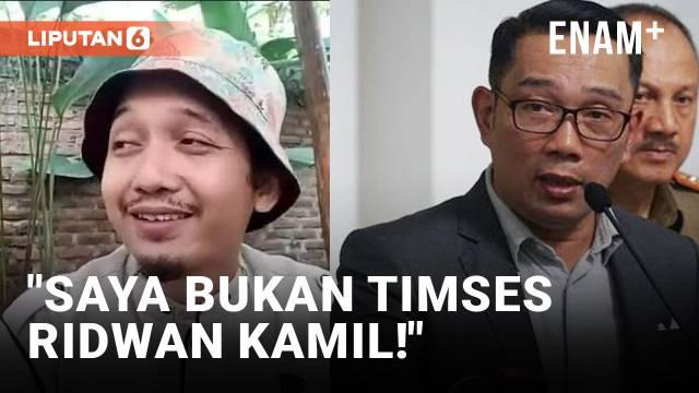 Muhammad Sabil Fadilah, guru honorer di SMK Cirebon, Jawa Barat yang dipecat usai mengkritik Ridwan Kamil, angkat bicara soal rumor yang menyebut bila dirinya sebagai bagian dari tim sukses Gubernur Jawa Barat tersebut.