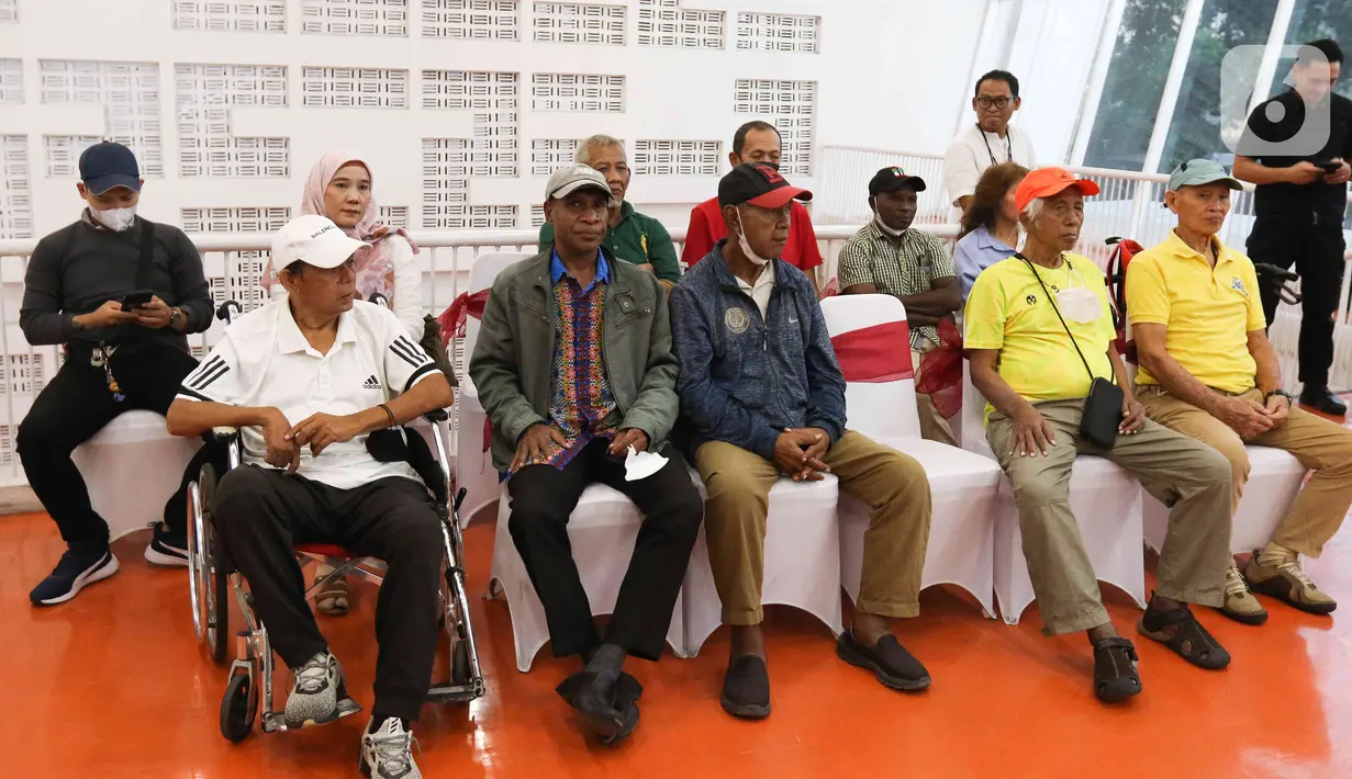 Acara ini diramaikan oleh beberapa petinggi PSSI, termasuk Wakil Ketua Umum Zainudin Amali dan Sekretaris Jenderal Yunus Nusi. (Liputan6.com/Herman Zakharia)