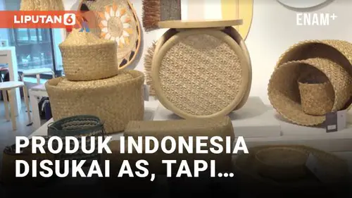 VIDEO: Produk Home Decor Indonesia Disukai di AS, Tapi...