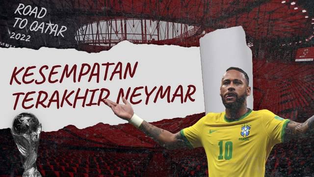 Berita Video, Piala Dunia 2022 Bisa Jadi Kesempatan Terakhir Neymar dan Generasinya Bersama Timnas Brasil