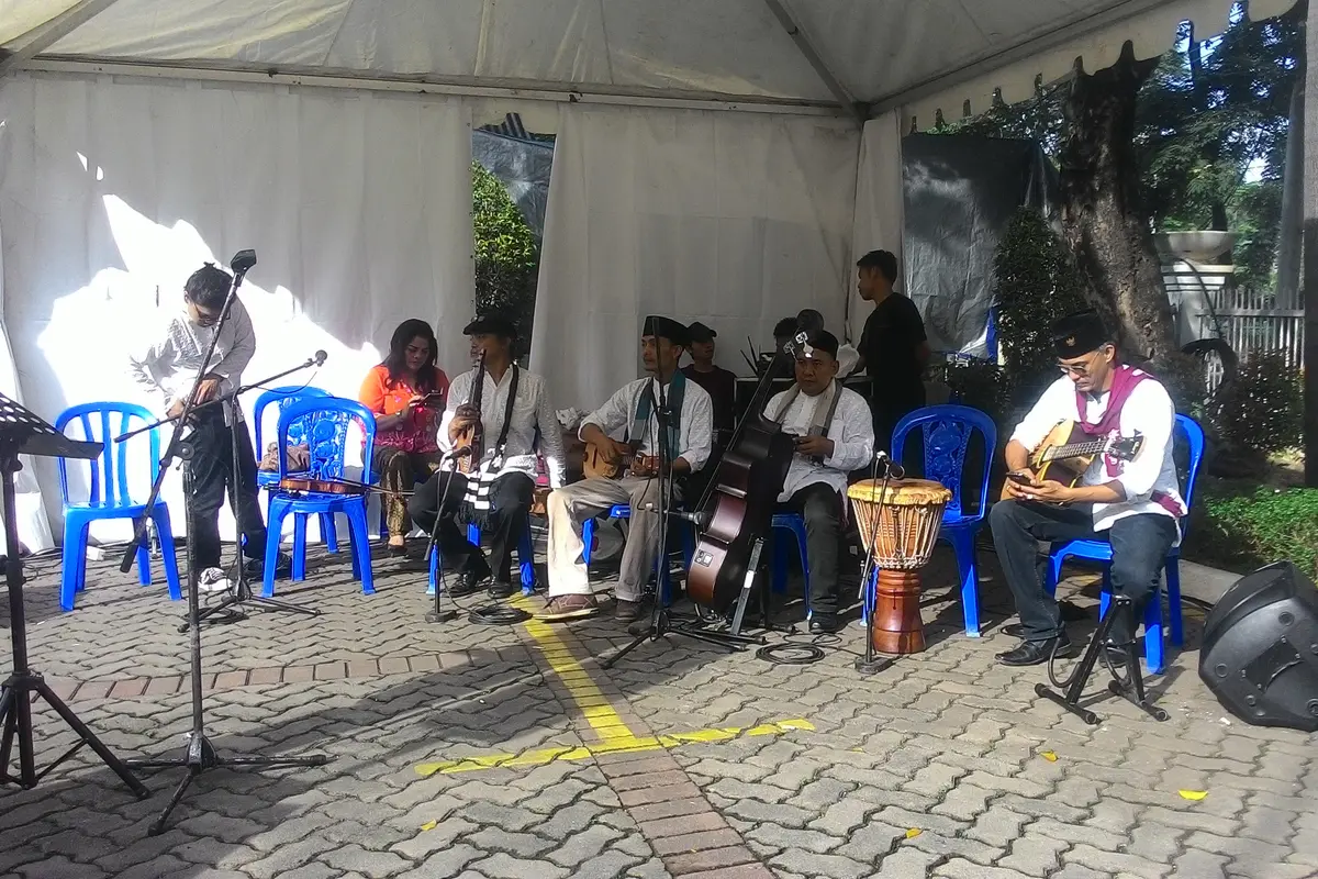 Pilkada DKI 2017, Ada Musik Keroncong Tugu di TPS Jokowi