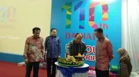  PT Astra Daihatsu Motor turut merayakan hari jadi ke-110 tahun Daihatsu. (Rio/Liputan6.com)