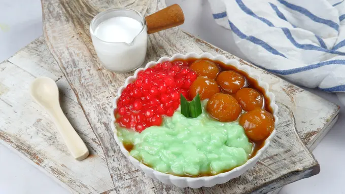 bubur sumsum pandan