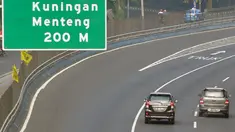 Beberapa ruas jalan di Jakarta tampak lengang saat libur perayaan Natal 2014, Kamis (25/12/2014). (Liputan6.com/Miftahul Hayat)