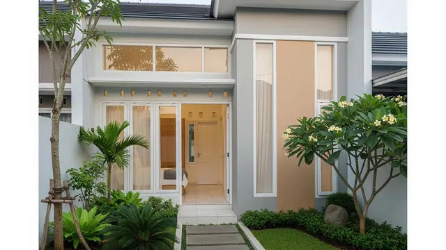 Model Compact dengan High Ceiling (Langit-Langit Tinggi)