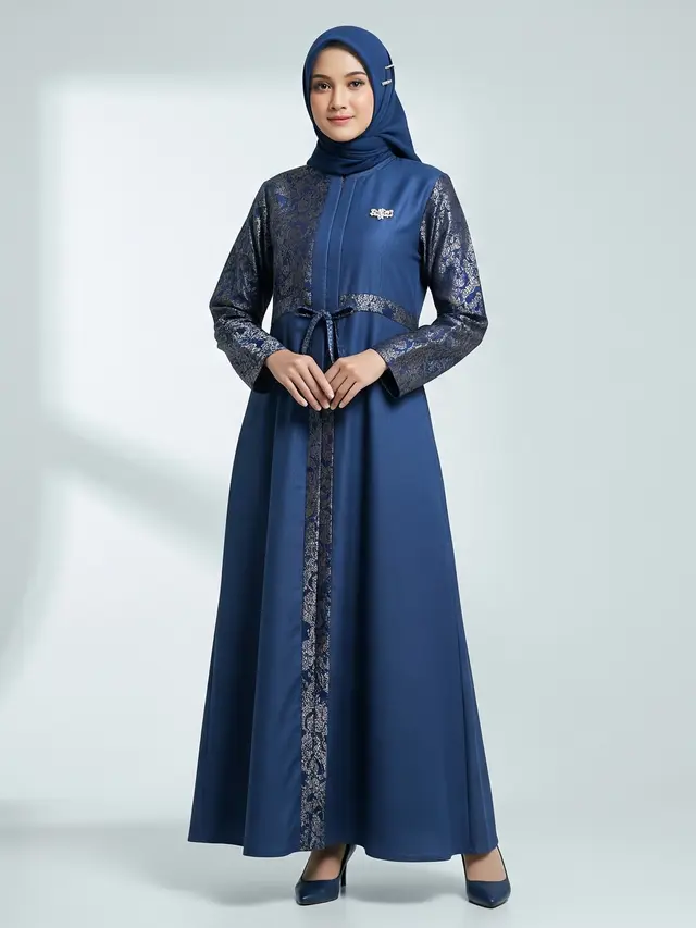 Model Gamis Brokat Kombinasi Cocok untuk Acara Apa?