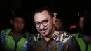 Mendapat undangan dari orang nomor satu di Indonesia tentu menjadi kebanggaan bagi siapapun, termasuk Giring Nidji. Rencana ingin datang bersama anak dan istrinya, namun semuanya berubah. (Adrian Putra/Bintang.com)