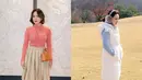 Shandy Aulia kembali jalani rutinitas liburannya dengan pergi ke Seoul, Korea Selatan. Menikmati musim dingin di Seoul, Shandy Aulia andalkan boots untuk tampil kece [@shandyaulia]