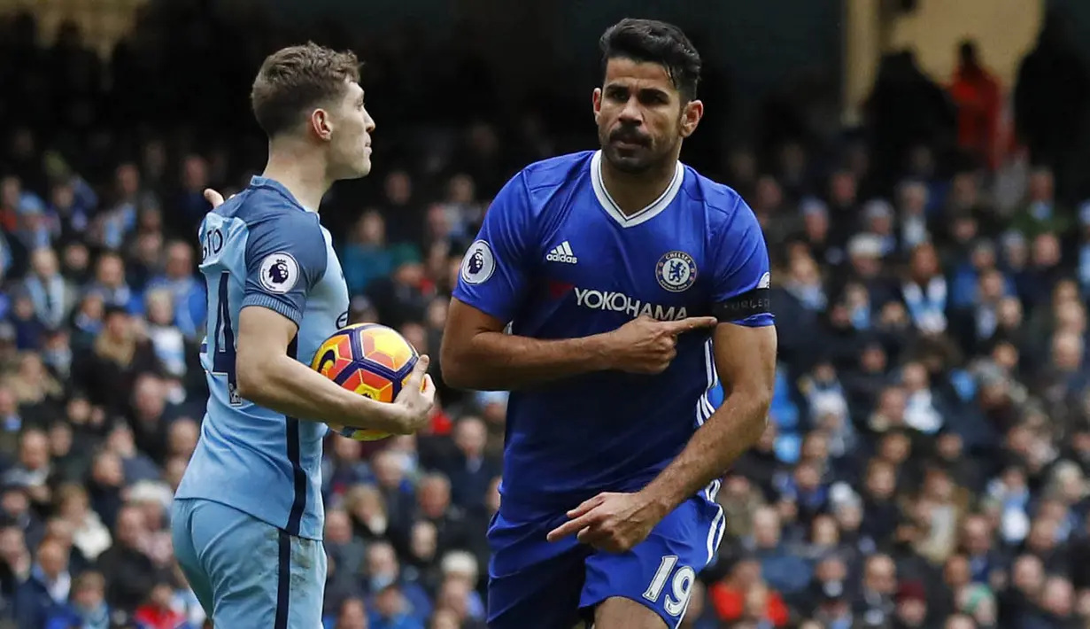 1. Diego Costa (Chelsea) - 11 Gol. (Reuters/Jason Cairnduff)