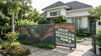8 Inspirasi Pagar Laser Cut Kombinasi Roster Kaca, Fasad Mewah Tahan Cuaca