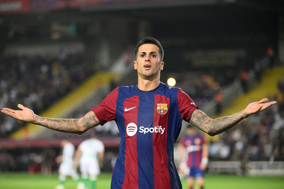 Joao Cancelo - Barcelona Vs Real Betis di La Liga 2023/2024