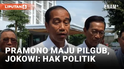 VIDEO: Jokowi Sebut Pramono Anung Sudah Minta Izin untuk Ikut Pilgub Jakarta