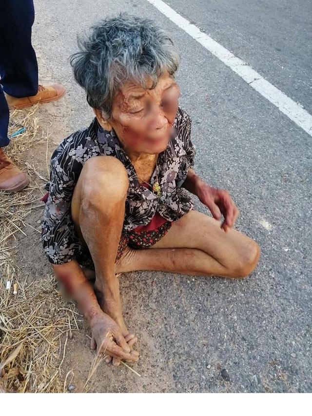 Bikin Miris, Pria Ini Siksa dan Biarkan Sang Nenek Tidur di Jalan