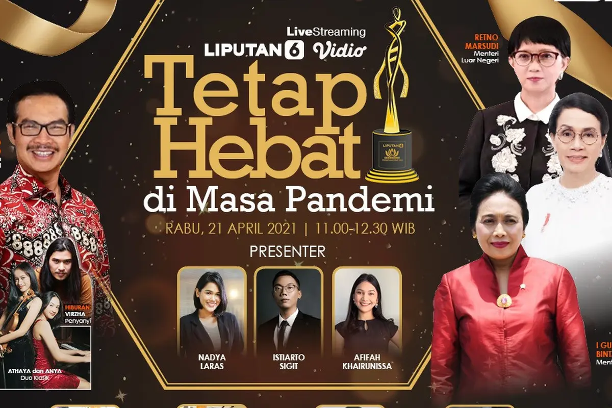 Anugerah Perempuan Hebat Indonesia 2021.