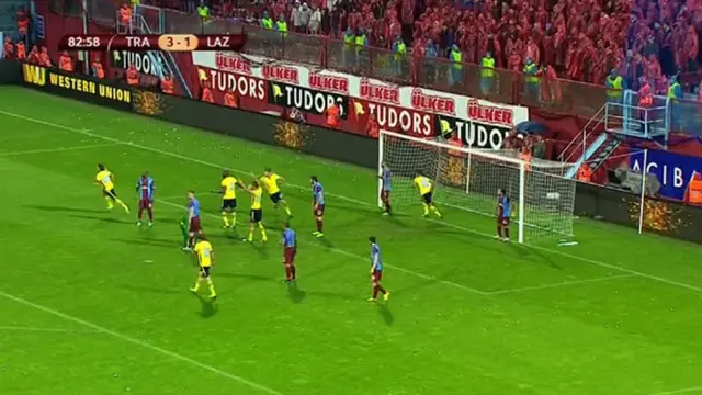 Trabzonspor vs Lazio 3-3