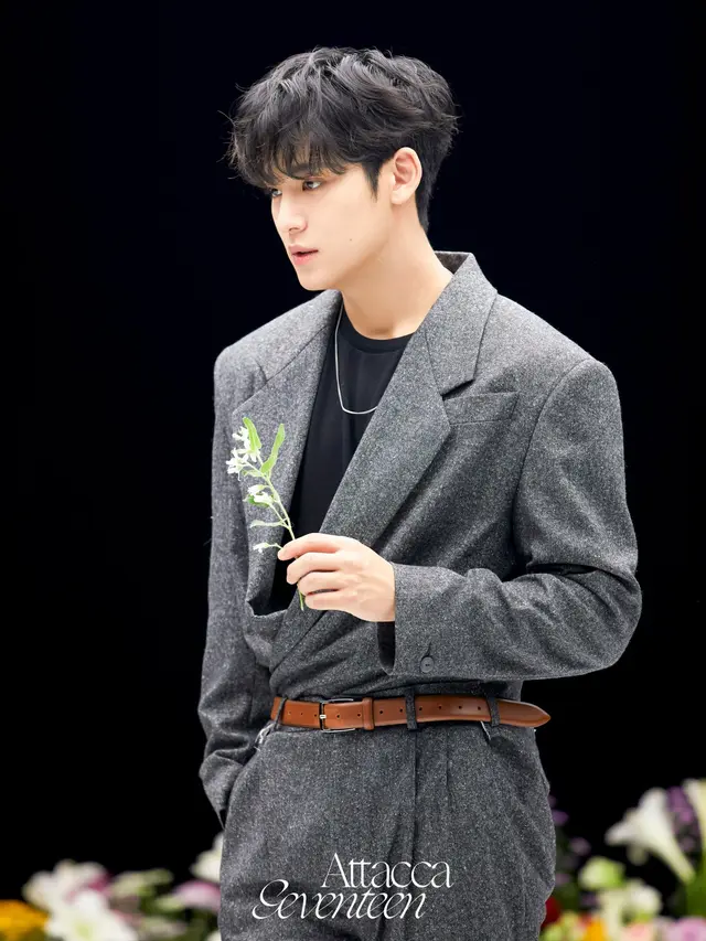 Mingyu Seventeen. (Pledis Entertainment via Soompi)